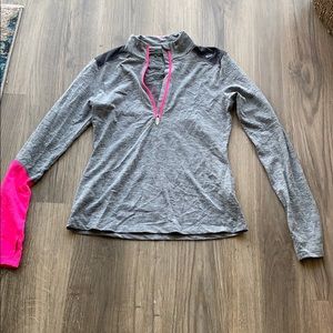 ASICS half zip pullover